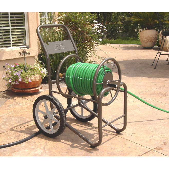 Gardener Select Liberty Garden TwoWheel Metal Hose Reel Cart Wayfair